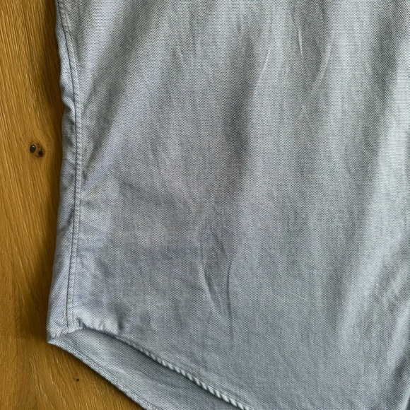 Polo by Ralph Lauren Cotton Dress Shirt Blue size Neck 18 x36 Long sleeve Men’s - Picture 9 of 10